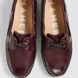 NIB Manebi Womens Boat Shoes